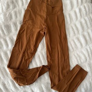 Aerie High-Waisted Brown Leggings